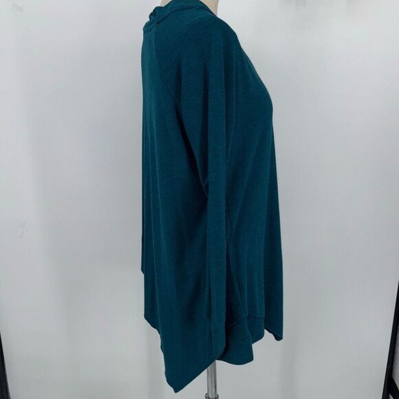 Soft Surroundings Medeline Hanker chief Tunic Layered Pullover Top Legion Blue M - Picture 5 of 13